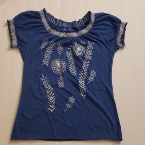 L.O.L vintage blue shirt